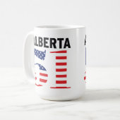 Mug Alberta 51e État américain WEXIT (Devant gauche)