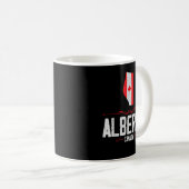 Mug Alberta Canada Alberta Souvenir Canadien (Devant droit)