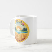 Mug Alberta : Pays Rose sauvage (Devant gauche)