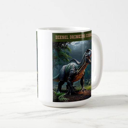 Mug Albertosaurus (Devant droit)