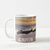 Mug Albufeira - Portugal. Vacances d'été en Algarve (Gauche)