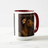 Mug Album de vacances de Filly : une parodie (Devant droit)