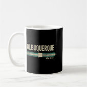 Mug Albuquerque Nm Nouveau-Mexique Voyage & Style (Gauche)