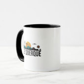 Mug Albuquerque Nouveau-Mexique (Devant gauche)