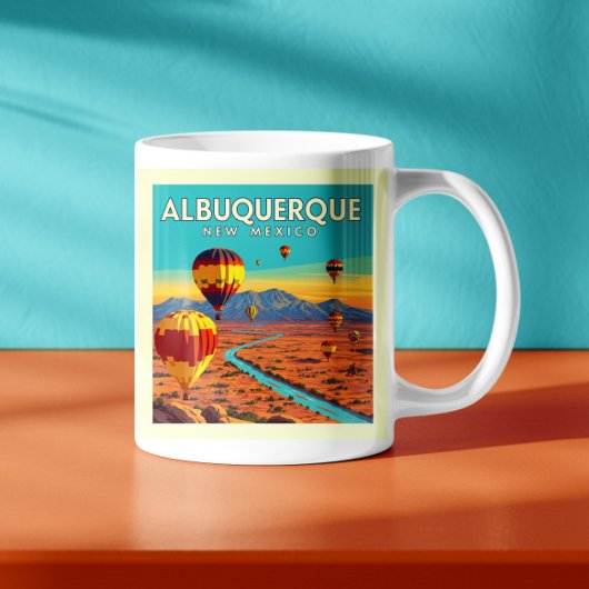 Mug Albuquerque Nouveau-Mexique vintage