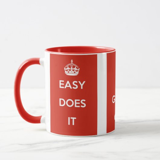 Mug Alcoholics Anonymous Slogans  (Gauche)