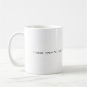 Mug Alcool d'entrée HTML (Gauche)