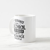 Mug Alcool et personnes (Devant gauche)