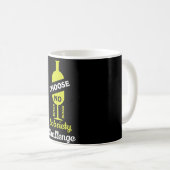 Mug Alcool Sobriété Alcool Sans alcool Support Teetota (Devant droit)