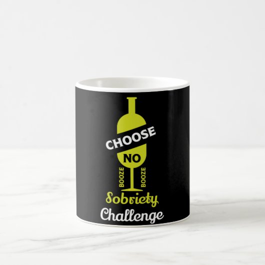 Mug Alcool Sobriété Alcool Sans alcool Support Teetota (Centre)