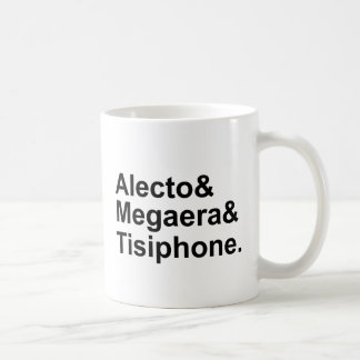 Mug Alecto Megaera Tisiphone | Furies grecques de la m