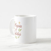 Mug Alegría y Calidez ✨ | Elegant Christmas Design (Devant gauche)