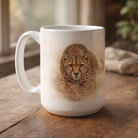 Mug Alert Cheetah | African Wildlife Art