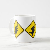 Mug Alerte : Dancing Elephant Xing ! (Devant gauche)