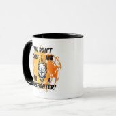 Mug Alerte de sapeur-pompier (Devant gauche)