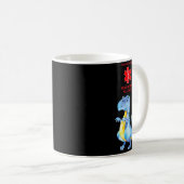 Mug Alerte Médicale Conscience Grave Allergie aux Noix (Devant droit)