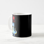 Mug Alerte Médicale Conscience Grave Allergie aux Noix (Devant gauche)