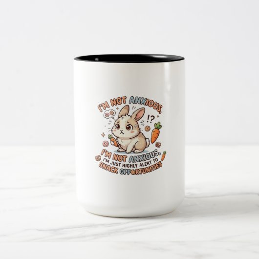 Mug Alerte Snack Lapin Inquiet (Centre)