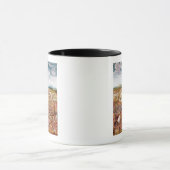 Mug Alesia a assiégé par Jules César (Centre)
