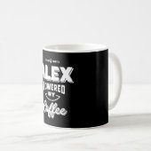Mug Alex Nom personnalisé Anniversaire Cadeau (Devant droit)