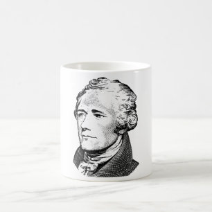 Mug Alexander Hamilton - graphique de père fondateur