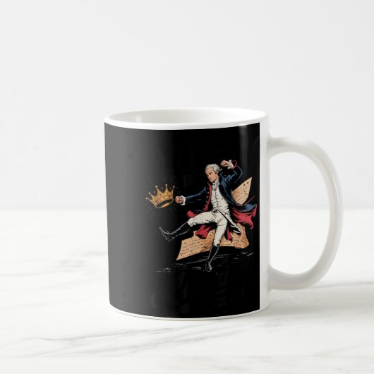 Mug Alexander Hamilton les rois d'Amérique Funny 4 jui (Droite)