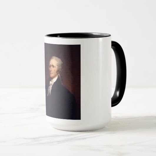 Mug Alexander Hamilton : père fondateur des États-Unis (Devant droit)