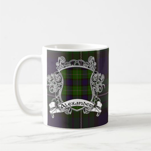 Mug Alexander Tartan Shield (Gauche)