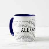 MUG ALEXANDRE (Devant gauche)