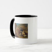 Mug Alexandre les grandes visites Diogène à Corinthe (Devant gauche)