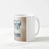 Mug Alfie - schnauzer miniature (Devant droit)