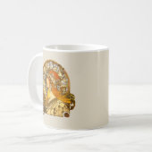 Mug Alfonse Mucha Zodiac Art nouveau femme (Devant gauche)