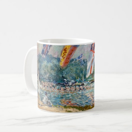 Mug Alfred Sisley - Regatta à Molesey (Devant gauche)