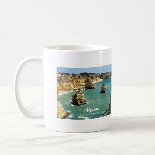 Mug Algarve vacances plage au Portugal (Gauche)