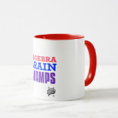 Mug Algebra Cerveau Crampes Math Algebra Enseignant (Devant droit)