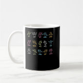 Mug Algebra Danse Drôle Graphe Chiffres Math Équation  (Gauche)