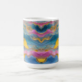 Mug "Algeciras" Vagues de sable rose bleu (Centre)