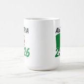 Mug Algeria 2026 Soccer Fan Design with Crescent Star  (Centre)
