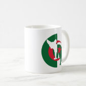 Mug Algérie Fennec Fox Algérien Drapeau animal nationa (Devant droit)