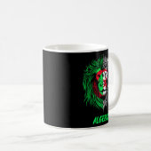 Mug Algérie Lion Drapeau Algérien T-shirt Algérie (Devant droit)