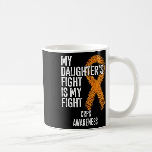 Mug Algodystrophie Le combat de ma fille est mes cultu (Droite)