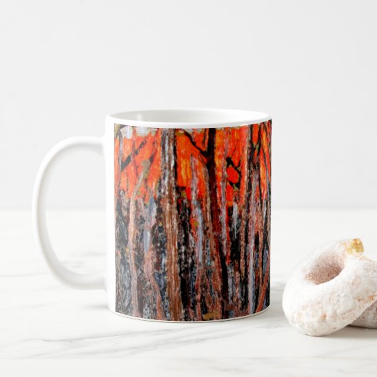 Mug Algonquin Park by Tom Thomson, (Avec donut)