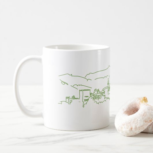 Mug Alhambra coucher de soleil (Avec donut)