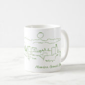 Mug Alhambra coucher de soleil (Devant droit)