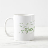 Mug Alhambra coucher de soleil (Gauche)