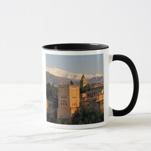 Mug Alhambra; Grenade; Andaslusia, Espagne, Sierra (Droite)