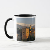 Mug Alhambra; Grenade; Andaslusia, Espagne, Sierra (Gauche)