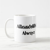 Mug Alhamdulillah toujours (Gauche)