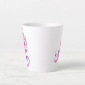 Mug - Alhamdullelah Calligraphie rose (Devant)