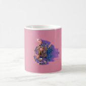 MUG ALICANTES LACS DE SEL ROSE ET VERT (Centre)